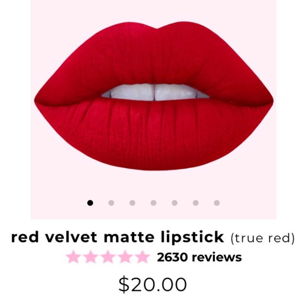 Lime Crime Velvetines in Red Velvet